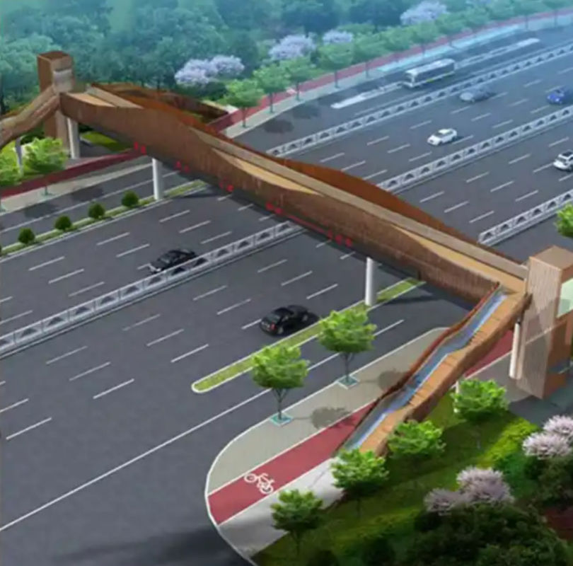 สะพานเหล็กแบบโมดูล 200 สะพานเหล็กชั่วคราว สะพานเบลลี่