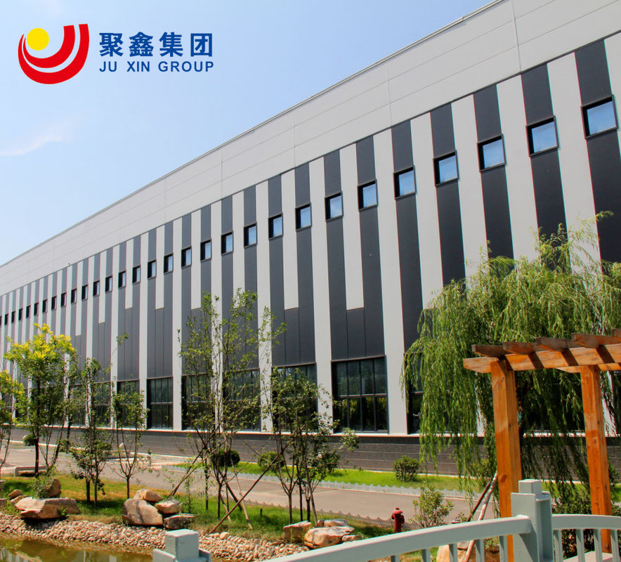 ความปลอดภัยระยะยาวใหญ่ ระดับสูง Prefab Storage โครงสร้างเหล็ก กรอบ Truss การผลิต การปั่นเร็ว อพาร์ทเมนต์ โรงแรม คลังสินค้า