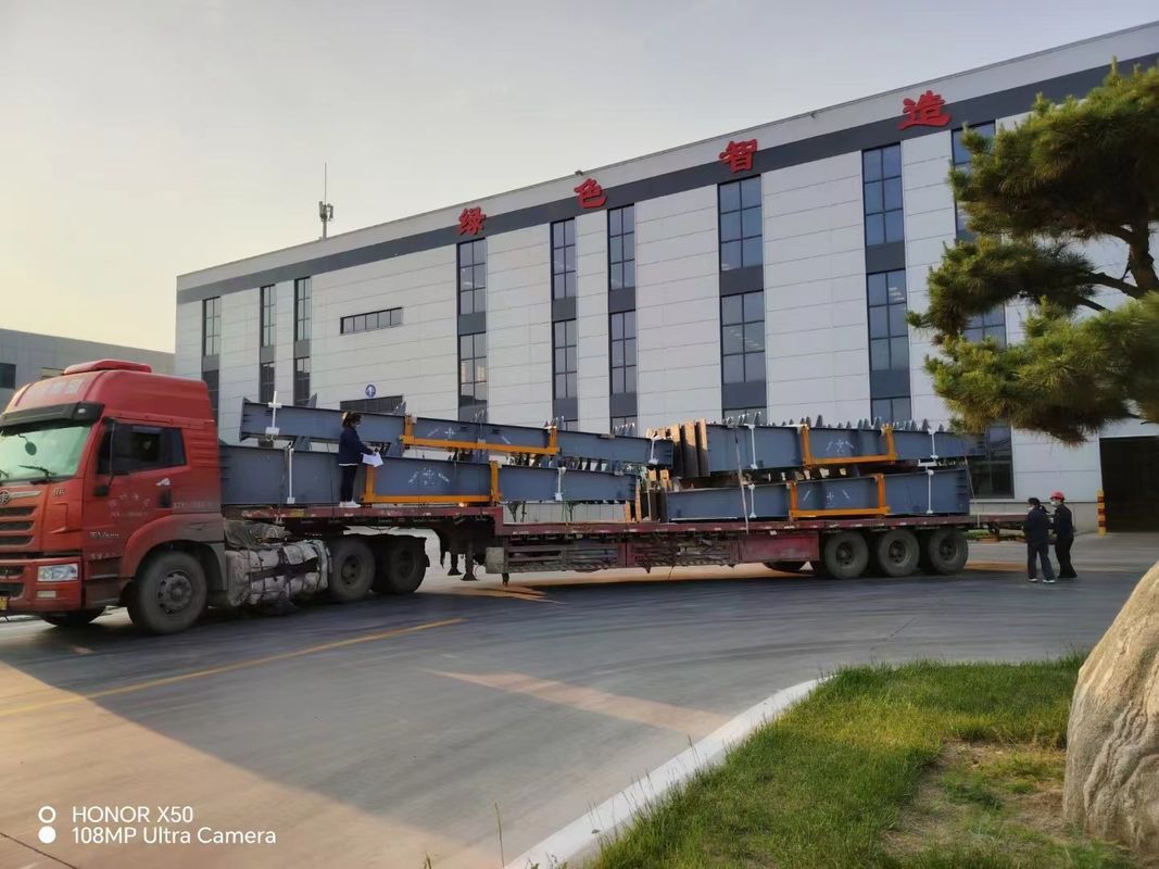 ค่าใช้จ่ายต่ํา การติดตั้งง่าย Prefab Prefab Steel Structural Frame โรงงานอุตสาหกรรมสําหรับอุตสาหกรรมเฟอร์นิเจอร์