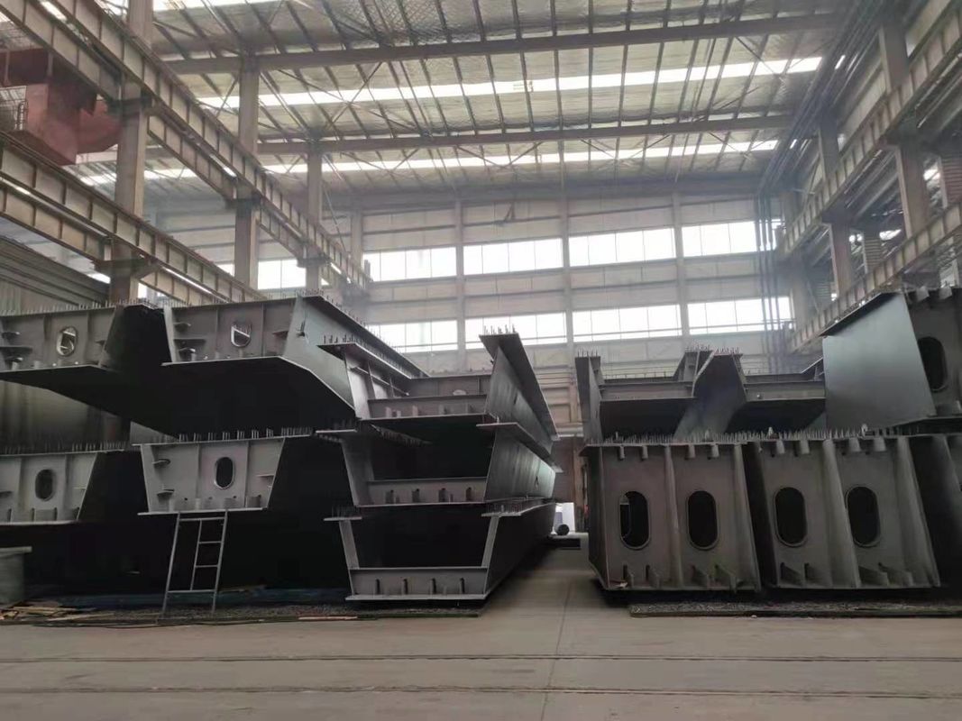 โครงสร้างการออกแบบโลหะ โกดัง สแตนเลส สร้าง Prefab โครงสร้างโครงสร้าง Prefab โรงงานอุตสาหกรรม ราคาถูก