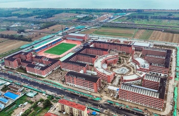 โครงสร้างสแตนเลส Prefab หลายชั้น Prefab โรงเรียนนักเรียน มหาวิทยาลัย คอนโด อาคารสอน